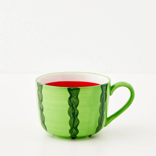 Watermelon Ceramic Cup Red - GigiandTom