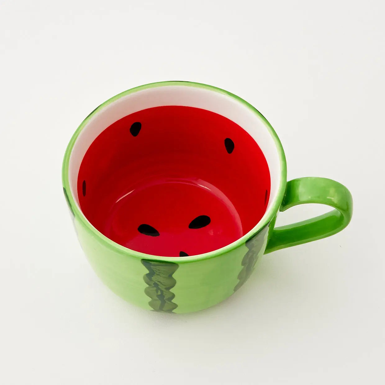 Watermelon Ceramic Mug Red - GigiandTom