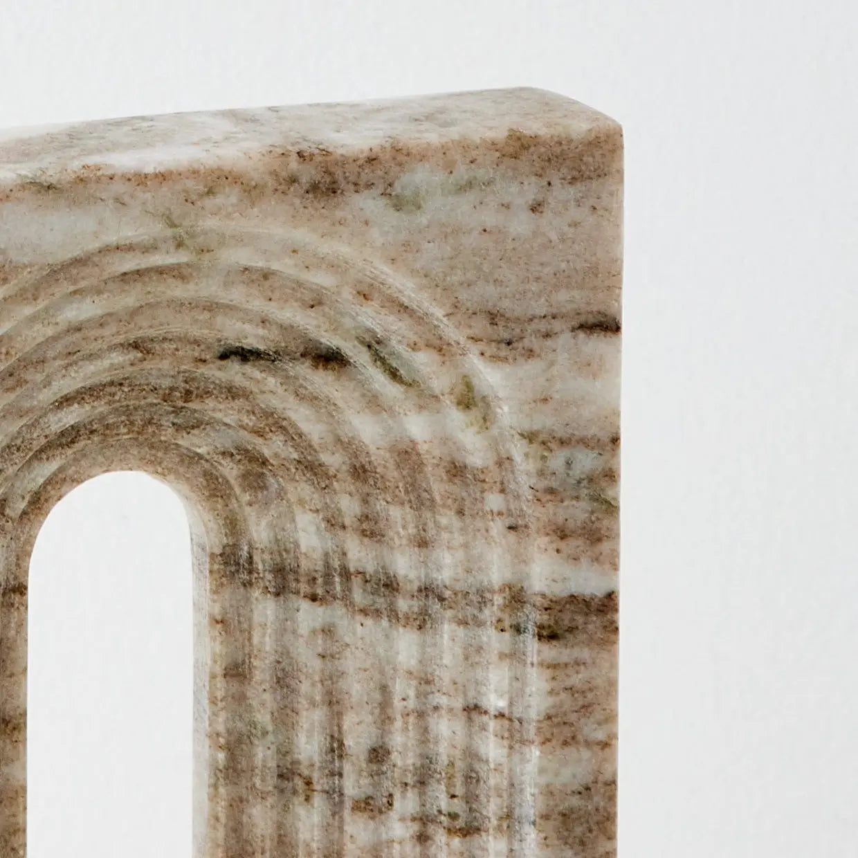 Arch Marble Sculpture Beige - GigiandTom