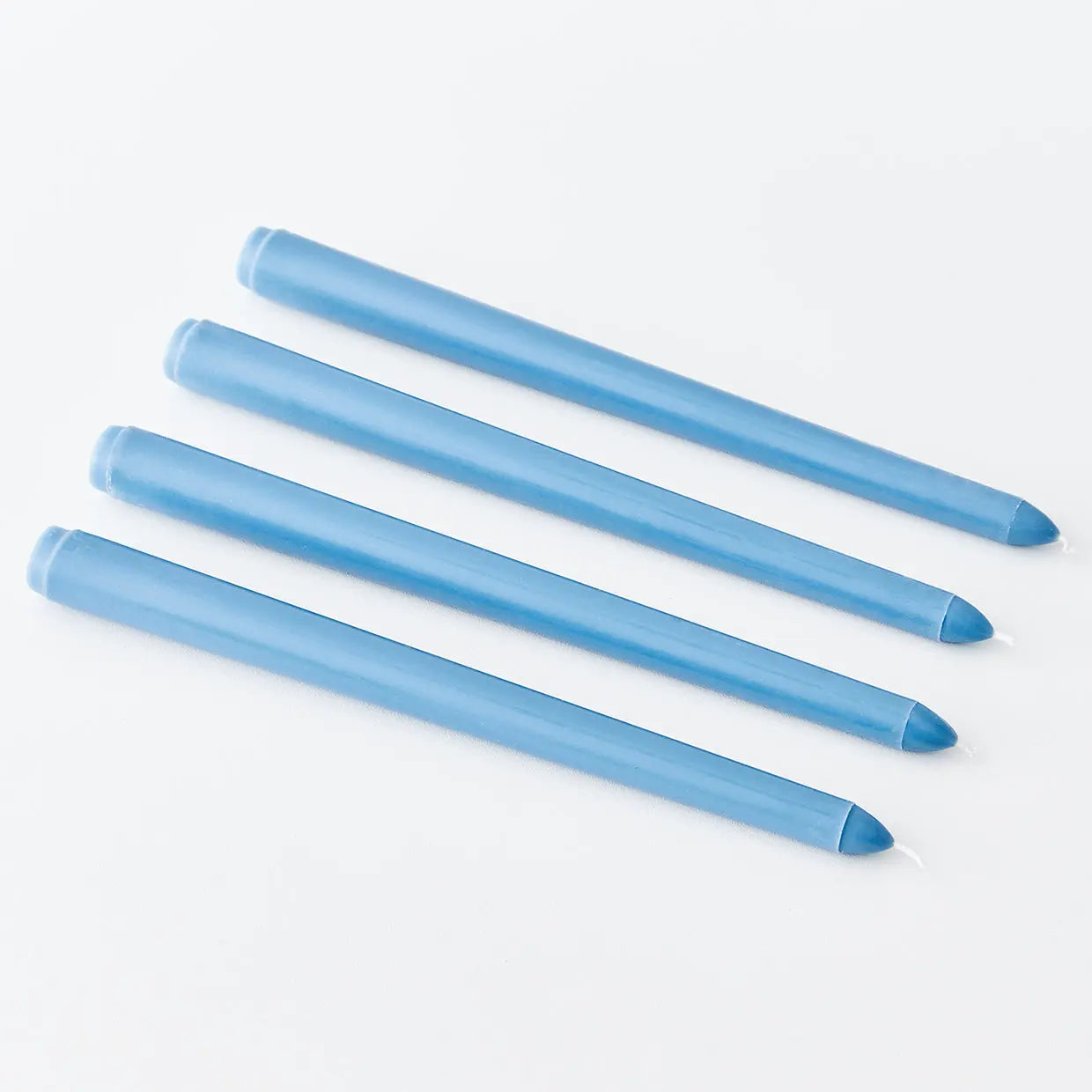 Solid Blue Taper Candle Set - GigiandTom